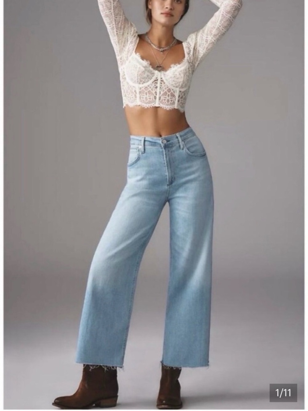 Citizens Of Humanity Lyra High-Rise Wide Leg Jeans